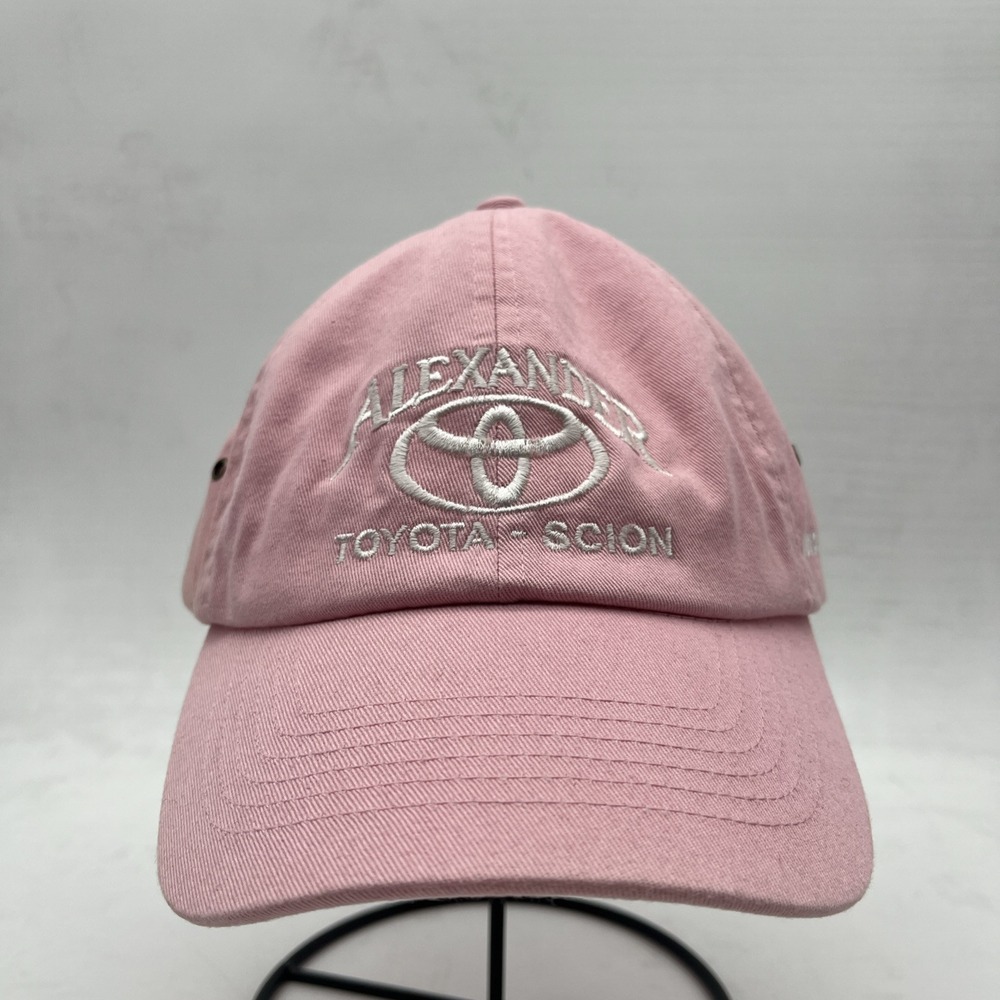 Toyota Light Pink Hat Baseball Cap Unisex Embroidered Hat Alexander Scion Cotton - Picture 2 of 12
